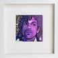 Prince 170 in White frame, premium wall art print