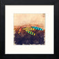 Boats From Above in Black Wood frame, premium wall art print
