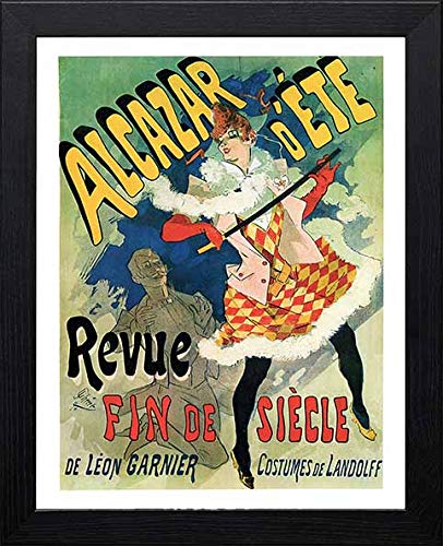 L Lumartos Vintage Poster Revue Fin De Sicle Alcazar Dt