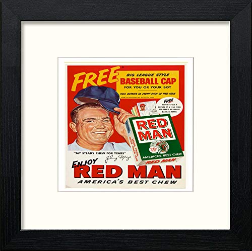 L Lumartos Vintage Red Man Poster