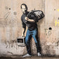 L Lumartos Banksy Steve Jobs