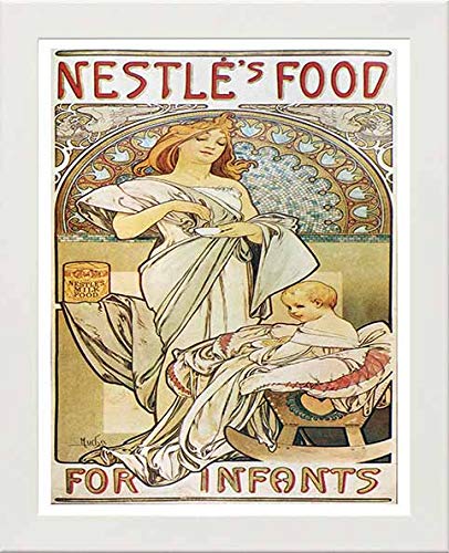 L Lumartos Vintage Poster Alphonse Mucha Nestles Food For Infants 1898