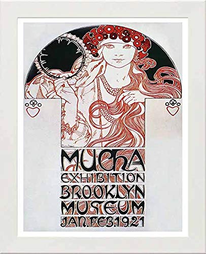 L Lumartos Vintage Poster Alphonse Mucha Mucha Exhibition 1921