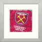 L Lumartos West Ham Badge