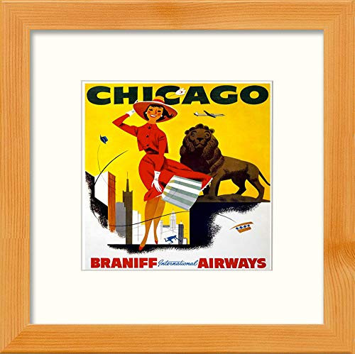 L Lumartos Vintage Chicago Poster