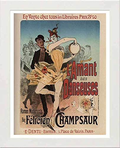 LUMARTOS Vintage Poster Maf045 L'amant Danseuses Jules Cheret