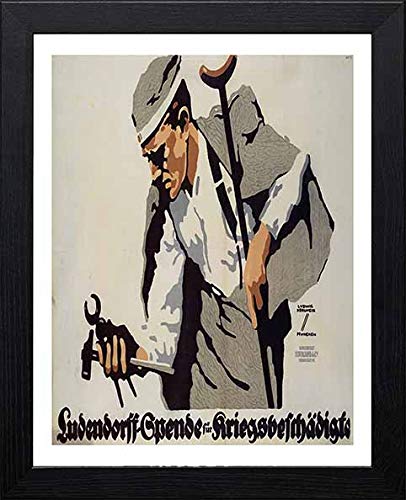 L Lumartos Vintage Poster Ludendorff Spende Fr Kriegsbeschdigte