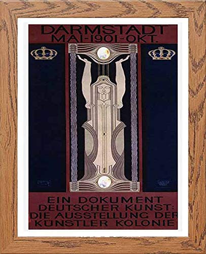 L Lumartos Vintage Poster Darmstadt Mai 1901 Okt