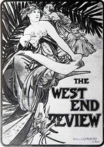 L Lumartos Vintage Poster Alphonse Mucha Poster For The West End Review 1898