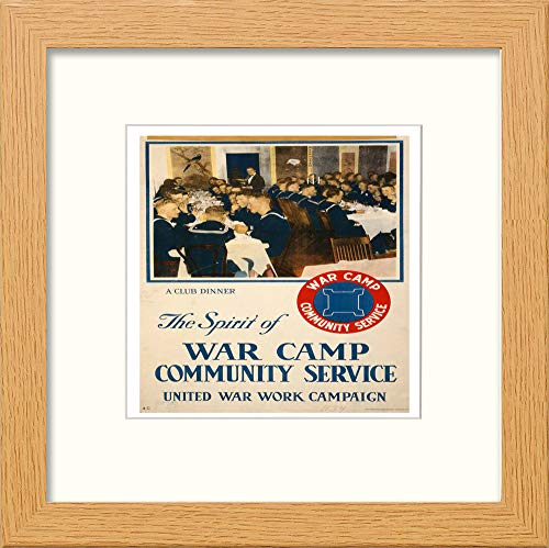 L Lumartos Vintage Poster War Camp