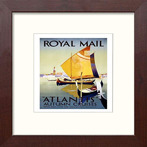 L Lumartos Vintage Poster Royal Mail Atlantis Autumn Cruises