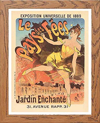 L Lumartos Vintage Poster Exposition Universelle De 1889 Le Pays Des Fes