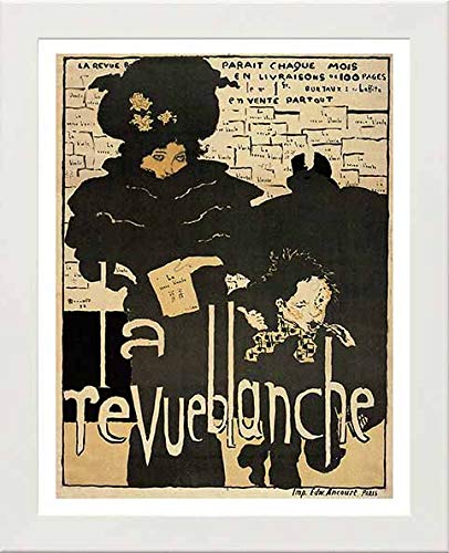 L Lumartos Vintage Poster La Revue Blanchea