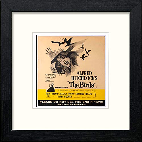 L Lumartos Vintage Hitchcock The Birds Poster