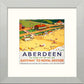 L Lumartos Vintage Aberdeen Poster