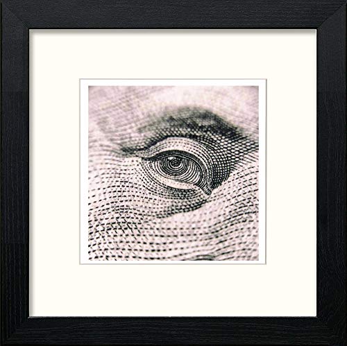 L Lumartos Vintage Poster Etch Eye