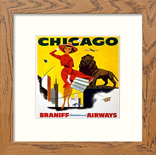 L Lumartos Vintage Chicago Poster