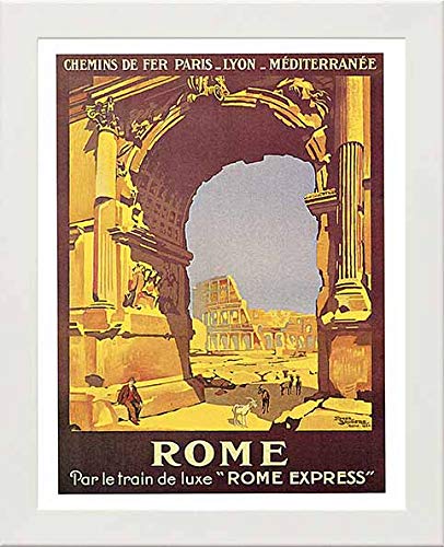 L Lumartos Vintage Poster Vintage Travel Poster Rome