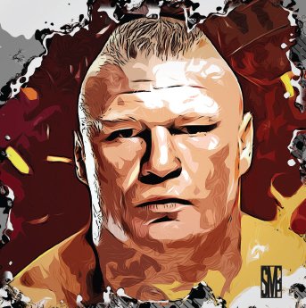 L Lumartos WWE Raw Brock Lesnar 231