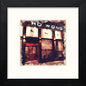 Glasgow Ho Wong in Black Wood frame, premium wall art print