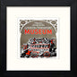 Vintage Transport Museum Poster in Black Wood frame, premium wall art print