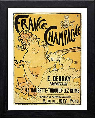 L Lumartos Vintage Poster France Champagne