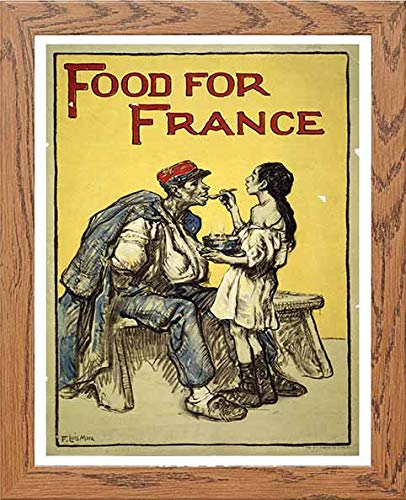 L Lumartos Vintage Poster Food For France