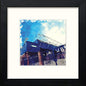 West Bromich Stadium in Black Wood frame, premium wall art print