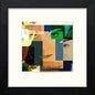 Collage in Black Wood frame, premium wall art print