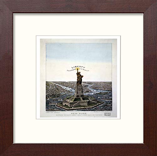 L Lumartos Vintage Poster New York Bartholdi Statue Of Liberty