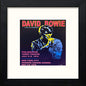 Vintage David Bowie US Tour Poster in Black Wood frame, premium wall art print
