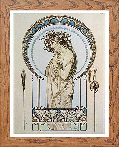 L Lumartos Vintage Poster Alphonse Mucha Documents Dcoratifs 1902d Roman Greek
