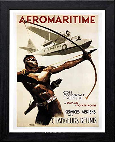 L Lumartos Vintage Poster Aeromaritime