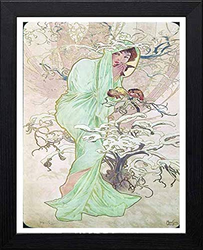 L Lumartos Vintage Poster Alphonse Mucha Hiverwinter 1896