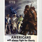 L Lumartos Vintage Poster Americans Fight