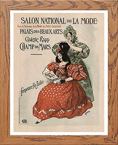 L Lumartos Vintage Poster Maf235 Salon National De La Mode Roedel