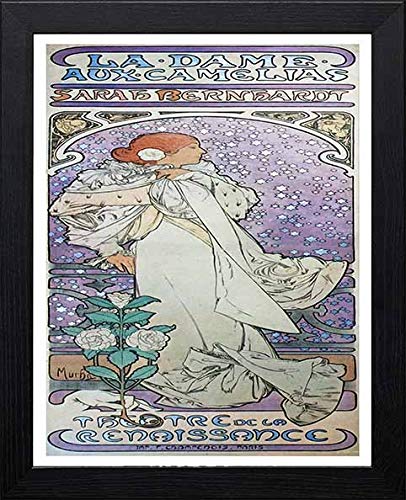 L Lumartos Vintage Poster Alphonse Mucha La Dame Aux Camelias 1896