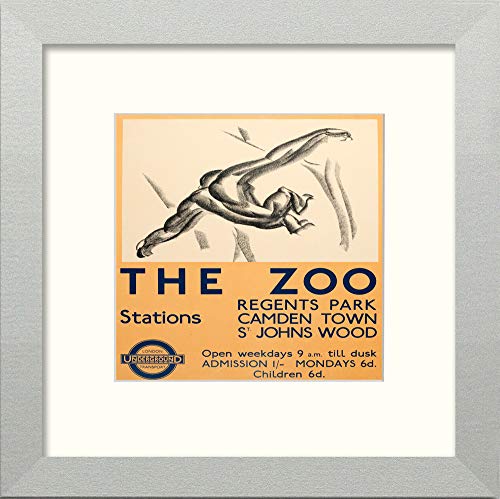L Lumartos Vintage Zoo Poster