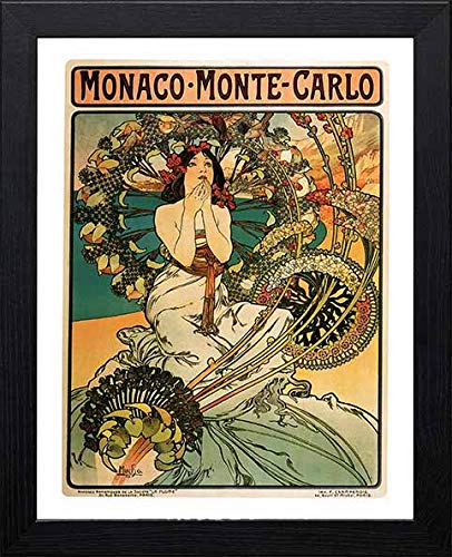 L Lumartos Vintage Poster Monaco Monte Carlo