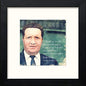Celtic Jock Stein in Black Wood frame, premium wall art print