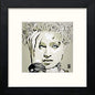 Madonna in Black Wood frame, premium wall art print