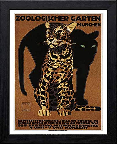 L Lumartos Vintage Poster Zoologischer Garten Mnchen