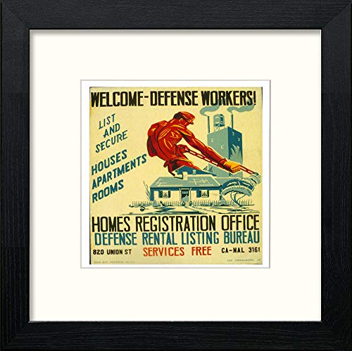 L Lumartos Vintage Poster USA Recruiting Civil Defense Housing
