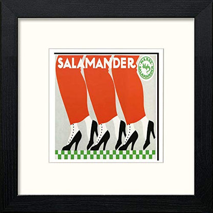 L Lumartos Vintage Poster Salamander Shoes