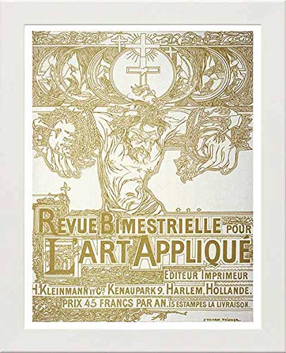 L Lumartos Vintage Poster Revue Bimestrielle Pour Lart Applique