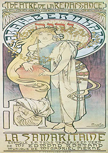 L Lumartos Vintage Poster Alphonse Mucha La Samaritaine 1897