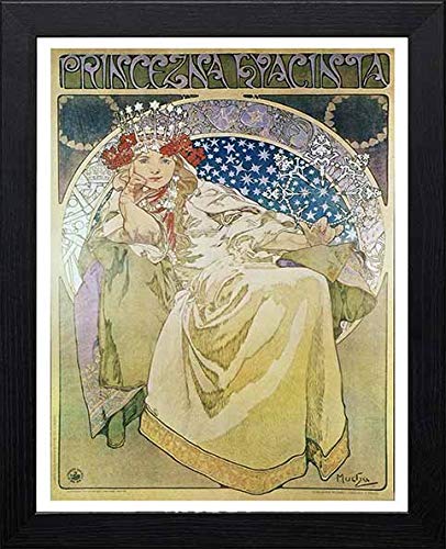 L Lumartos Vintage Poster Alphonse Mucha Princezna Hyacinta 1911