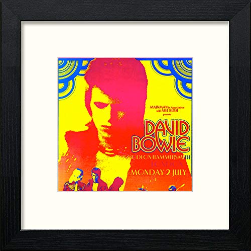 L Lumartos Vintage Bowie Poster