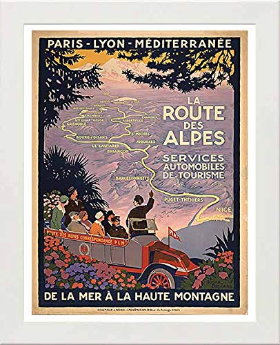 L Lumartos Vintage Poster Alps Vintage Travel Posters