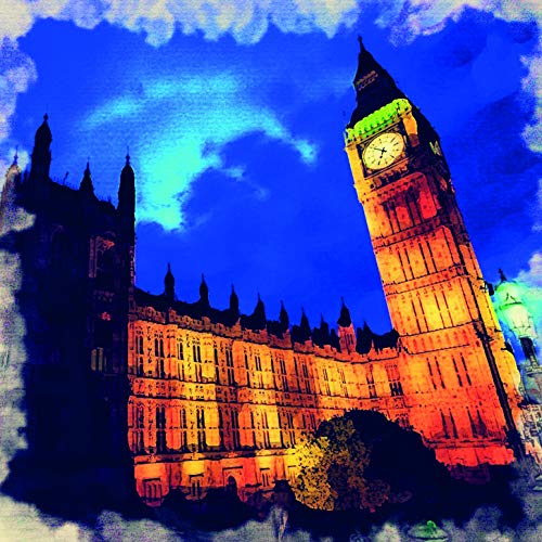 L Lumartos London Houses Of Parliament At Night